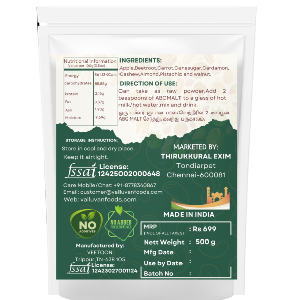 ABC Malt – Rich, Flavorful & Nutrient-Packed Beverage Base